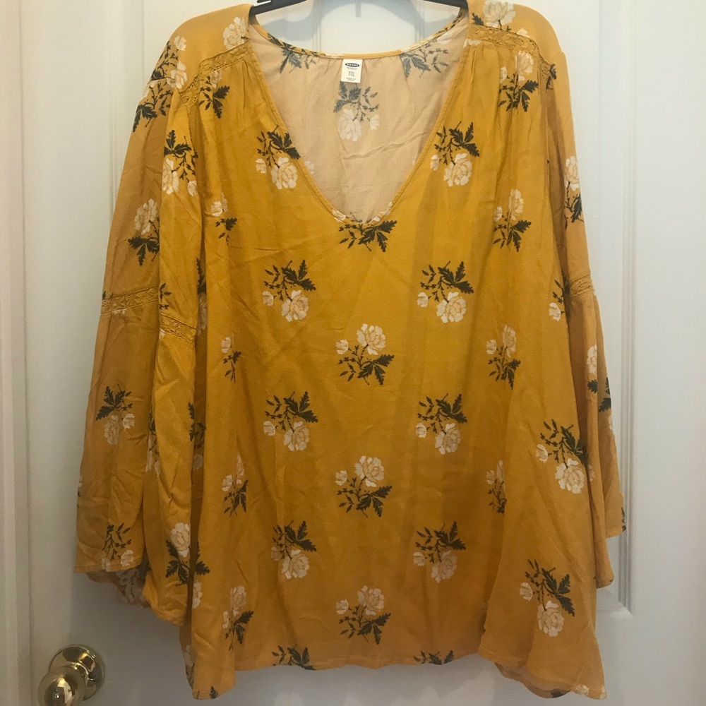 Old Navy Bell Sleeve Blouse